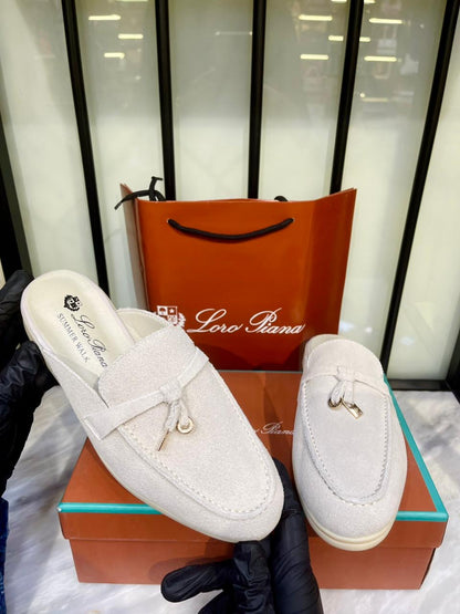 Loro Piana Charms Walk Babouche Loafer