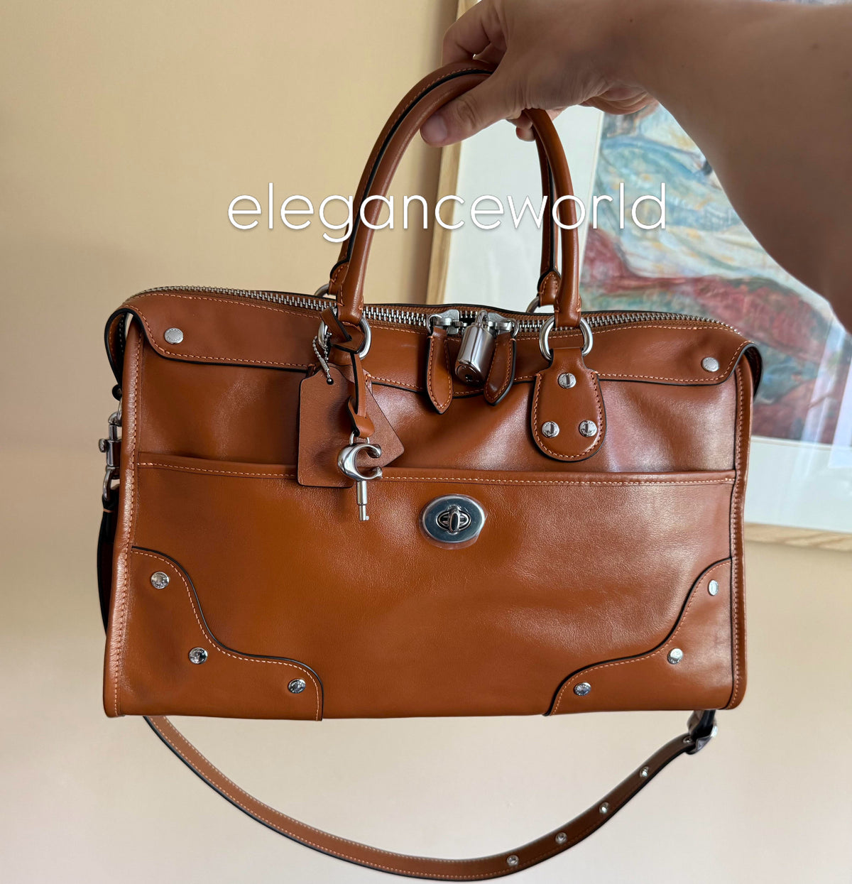 Coach satchel bag