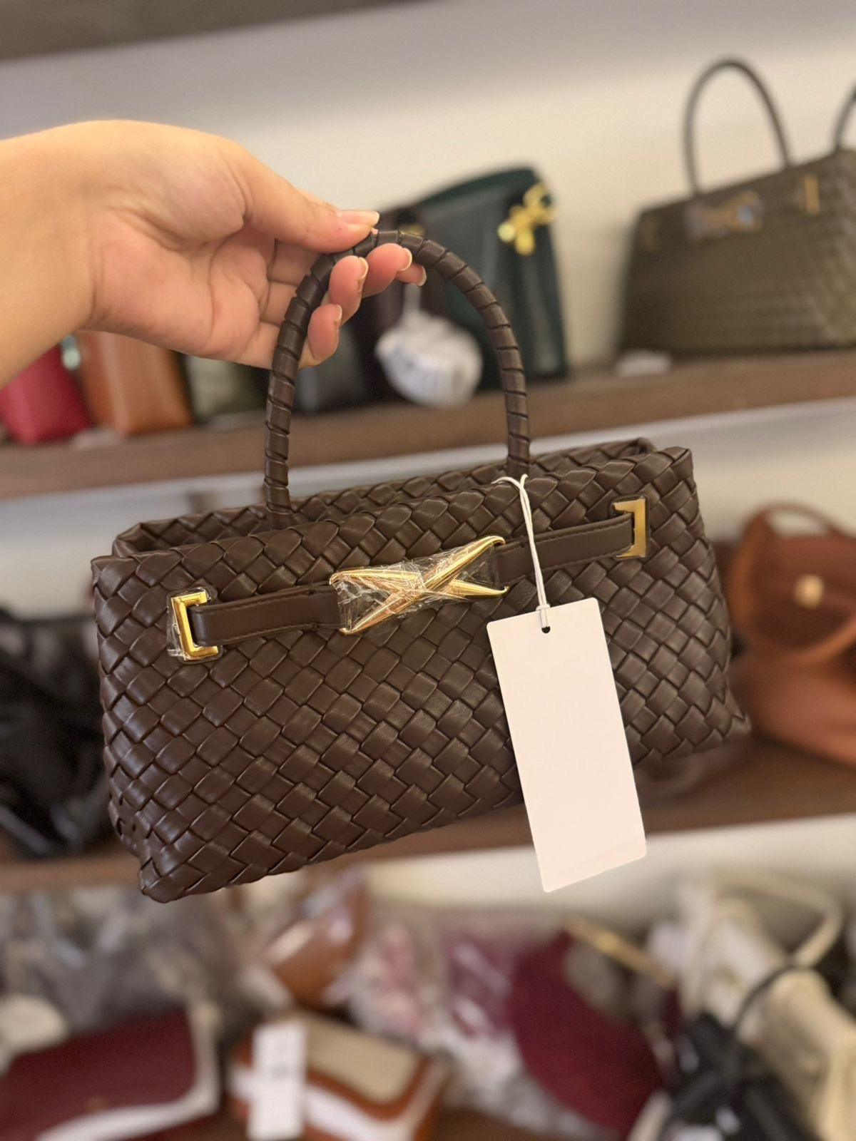 JW PEI Elora Woven Tote Bag