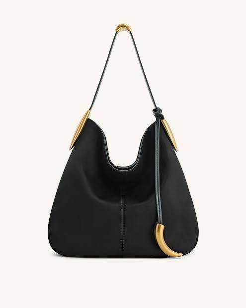 JW nina metal charm hobo