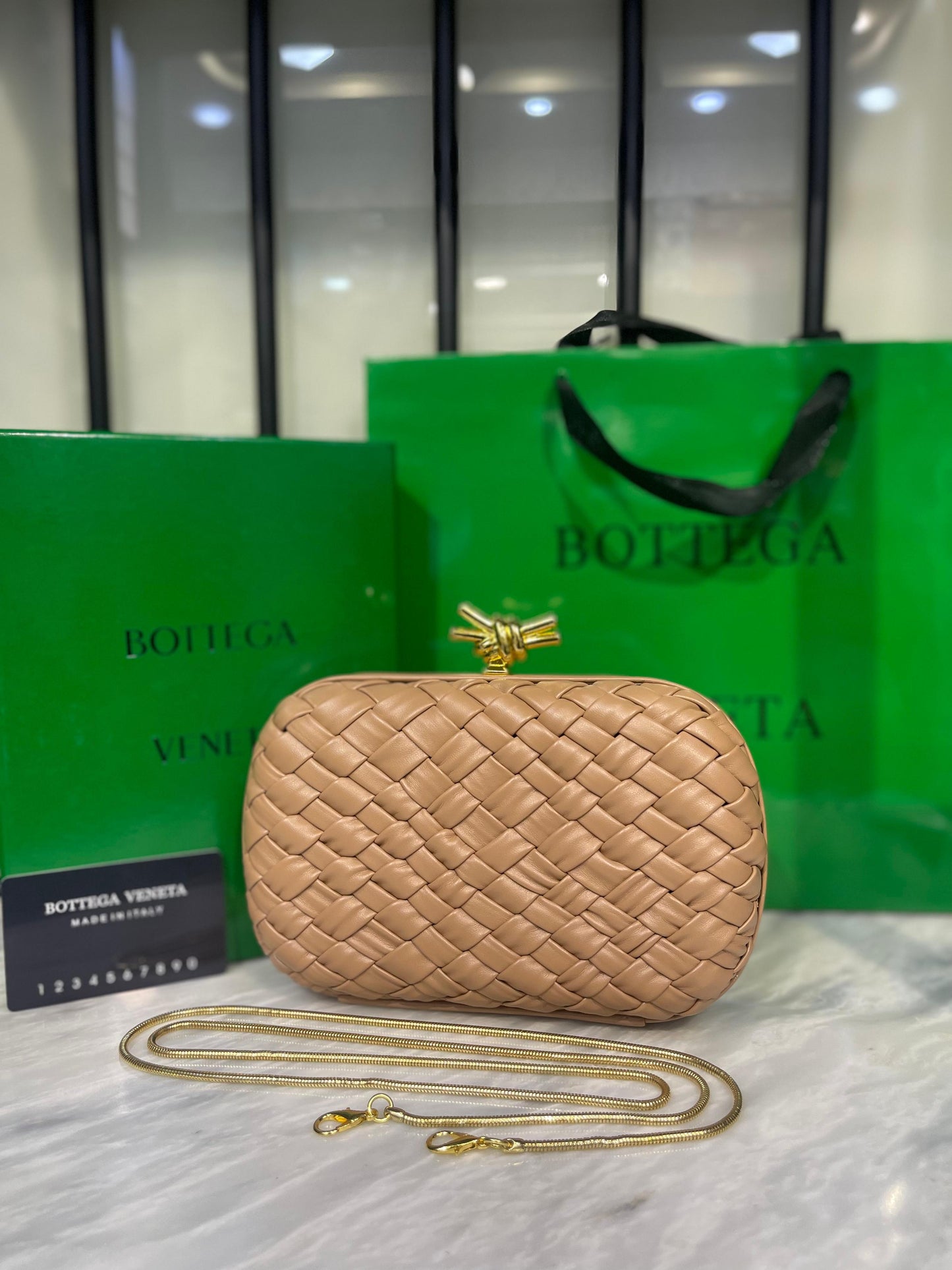 Bottega Veneta Knot clutch