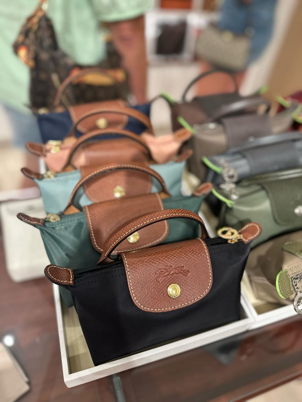 LONG CHAMP
LE PLIAGE POUCH WITH HANDLE