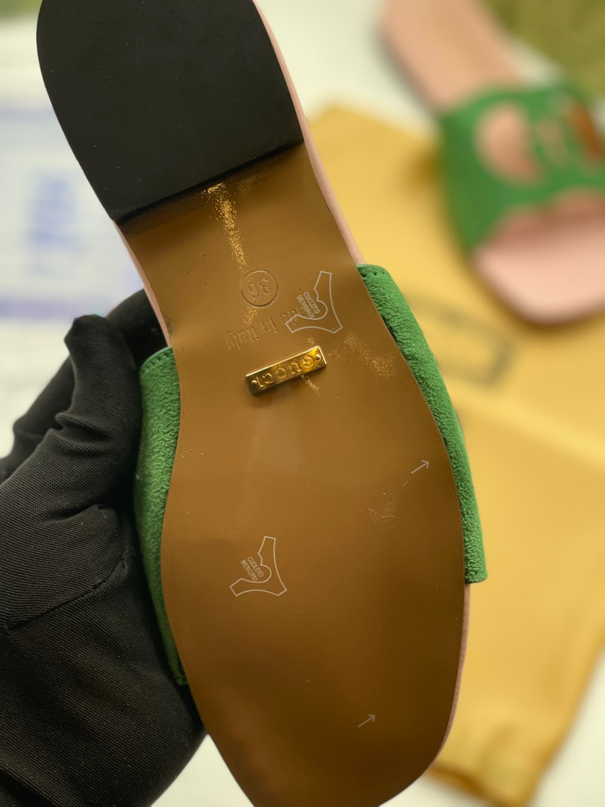 Gucci slides