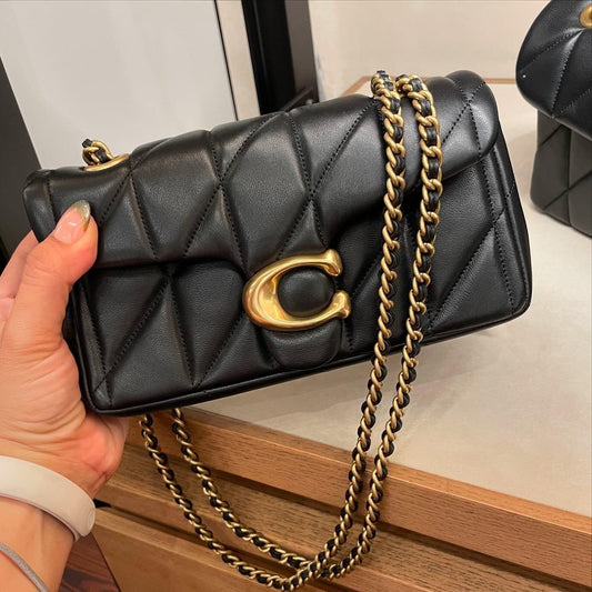Coach quilted tabby20