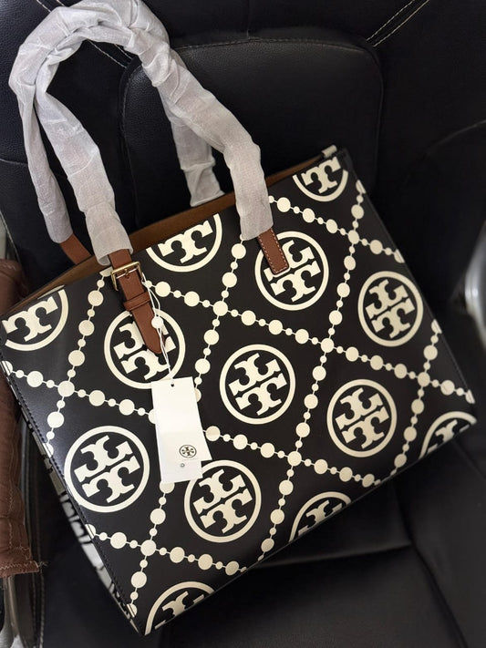 Tory burch Embossed tote