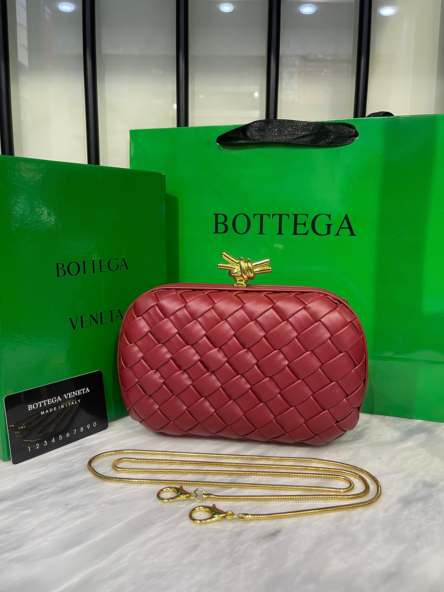 Bottega Veneta Knot clutch