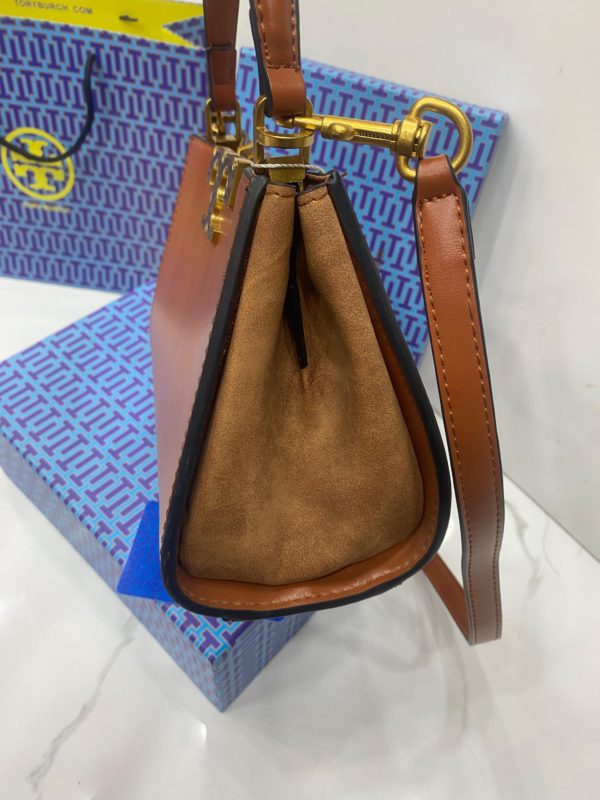 TORY BURCH SIDE VELVET BAG - Image 5